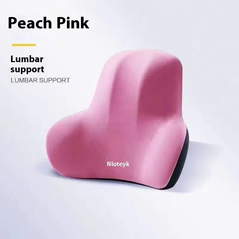 Universal Memory Foam Car Seat Cushion & Headrest Pillow
